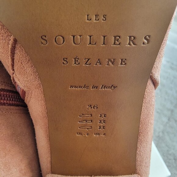 Sezane High Adele Boots Blush. - Size 36 - Picture 6 of 6